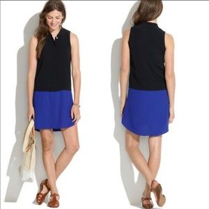 Madewell, color block, button down dress